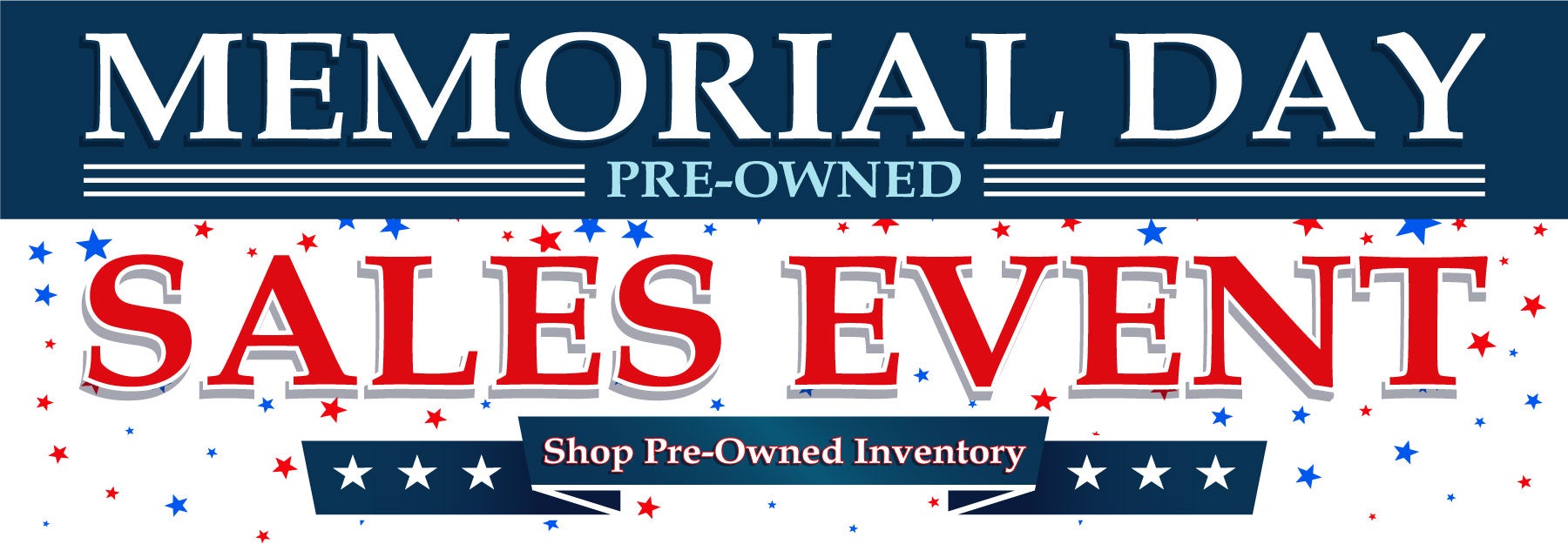 Memorial Day Pre-Owned Sales Event